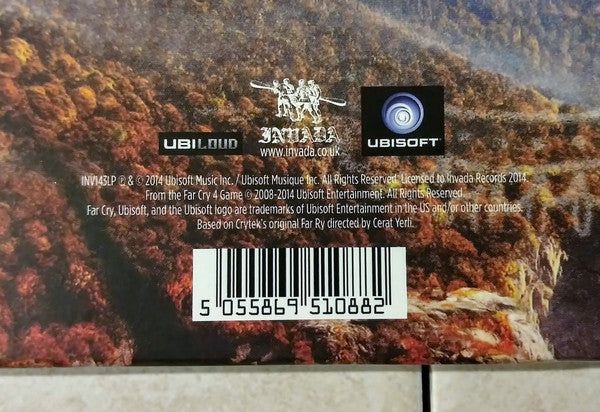 Cliff Martinez : Far Cry 4 (Original Game Soundtrack) (Album, Ltd + LP, Ora + LP, Blu + LP, Gre)