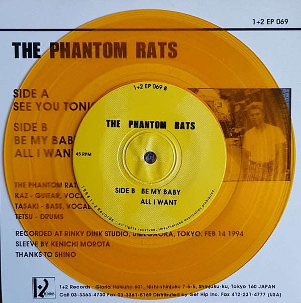 The Phantom Rats : See You Tonight (7", Yel)