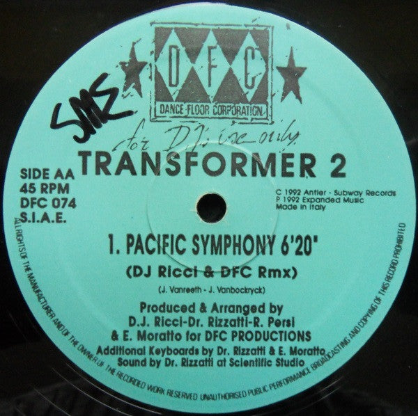 Transformer 2 : Pacific Symphony (Remix) (12")