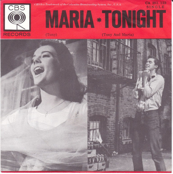 Richard Beymer And Natalie Wood : Maria (7", Single)