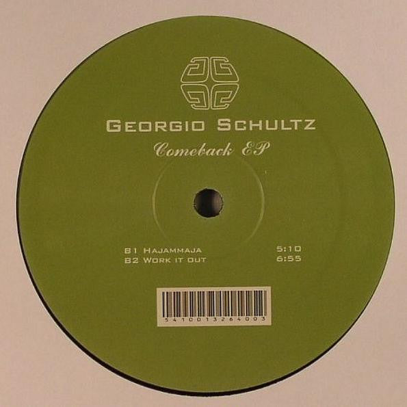 Georgio Schultz : Comeback E.P. (12")