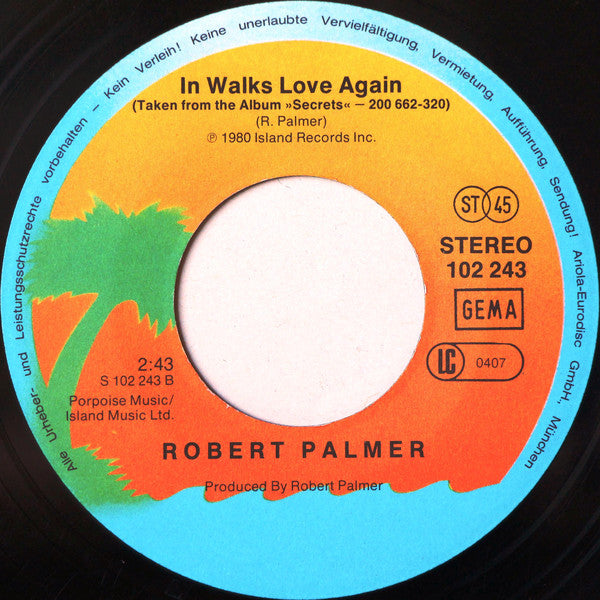 Robert Palmer : Johnny And Mary (7", Single)