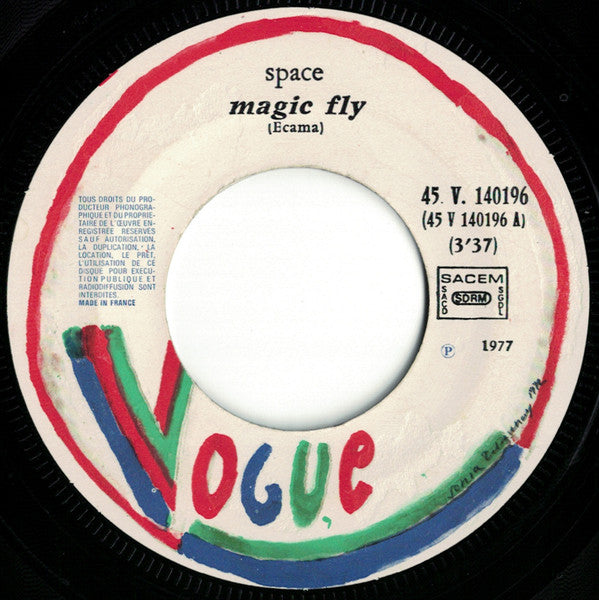 Space : Magic Fly (Original Version) (7", Single)