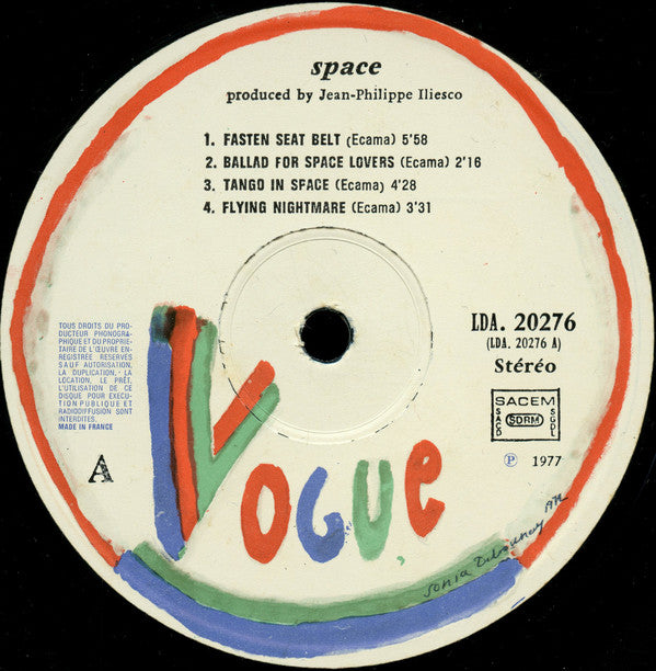 Space : Magic Fly (LP, Album)