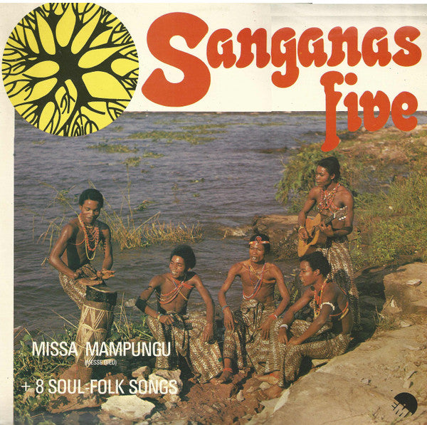 Sangana's Five : Missa Mampungu (Messe Dieu) + 8 Soul-Folk Songs (LP, Album)