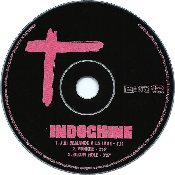 Indochine : J'Ai Demandé A La Lune (CD, Single, Car)