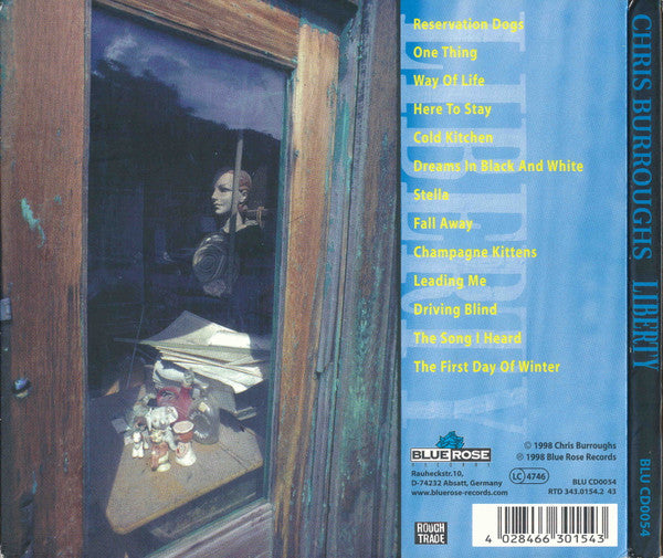 Chris Burroughs : Liberty (CD, Album)