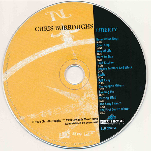 Chris Burroughs : Liberty (CD, Album)