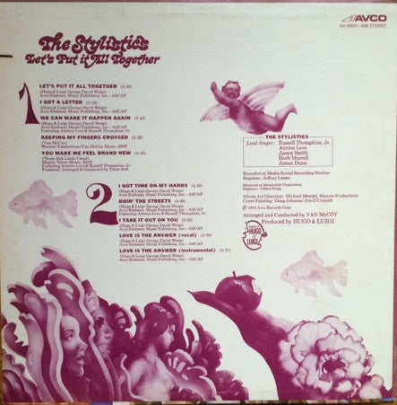 The Stylistics : Let's Put It All Together (LP, Album, Mon)