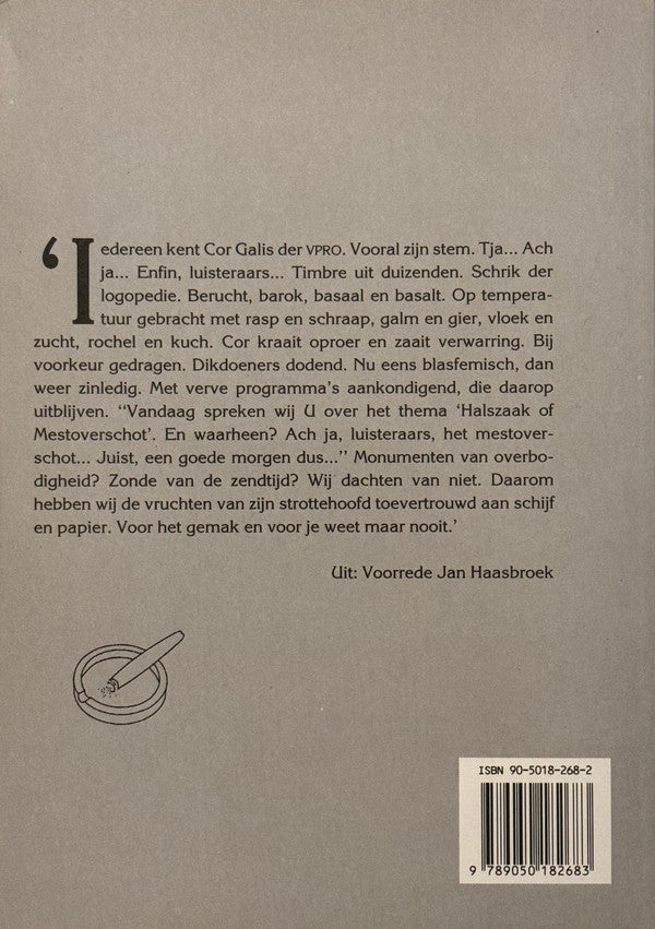 Cor Galis : De Mening Van Cor Galis (CD)