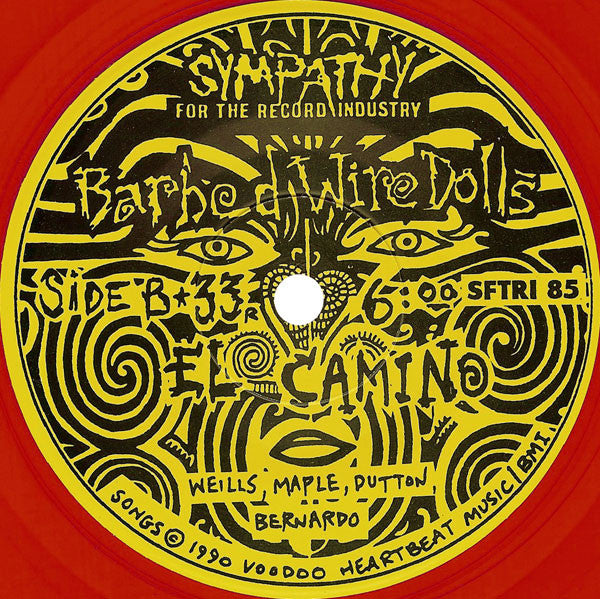Barbed Wire Dolls : Demoralize / El Camino (7", Red)