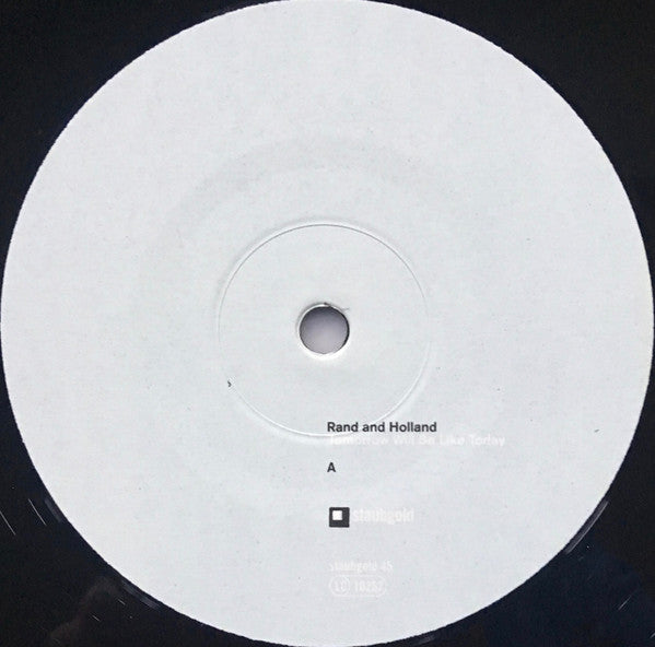 Rand and Holland : Tomorrow Will Be Like Today (LP, Album)