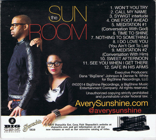 Avery Sunshine : The SunRoom (CD, Album)