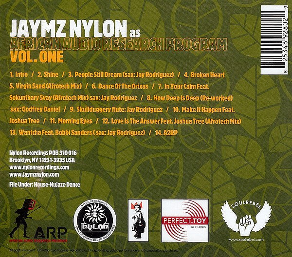 African Audio Research Program : Vol. One (CD)