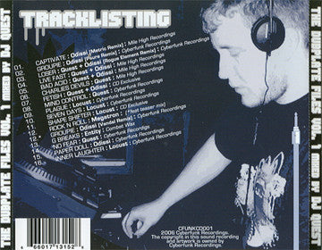 DJ Quest : The Dubplate Files Vol. 1 (CD, Mixed)