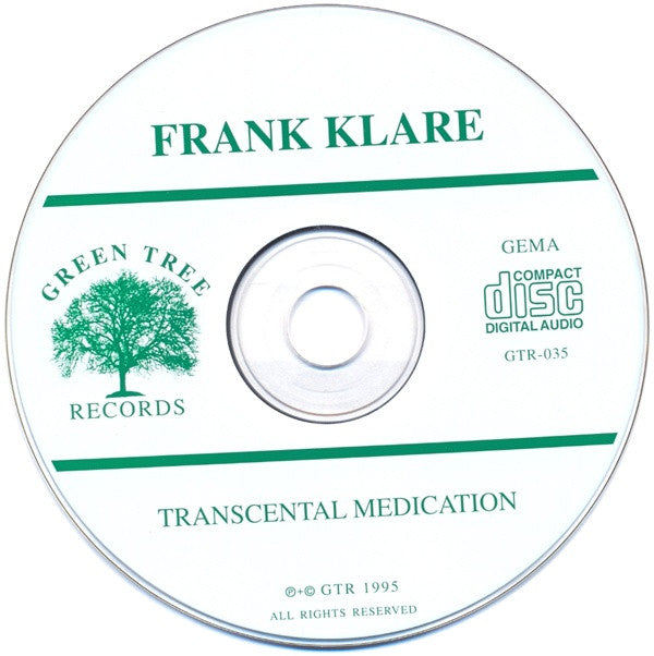 Frank Klare : Transcental Medication (CD, Album)