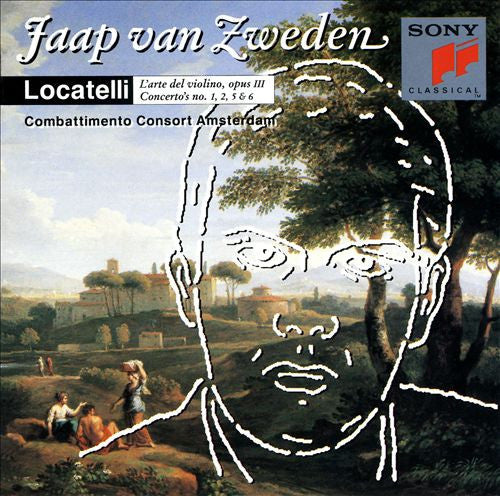 Pietro Antonio Locatelli - Jaap Van Zweden, Combattimento Consort Amsterdam : L'arte Del Violino, Opus III: Concerto's No. 1, 2, 5 & 6 (CD, Album)