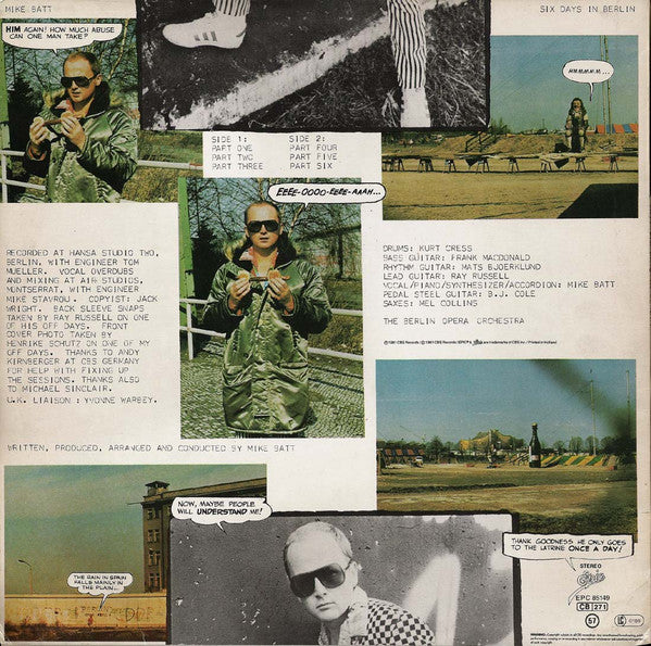 Mike Batt : Six Days In Berlin (LP, Album)