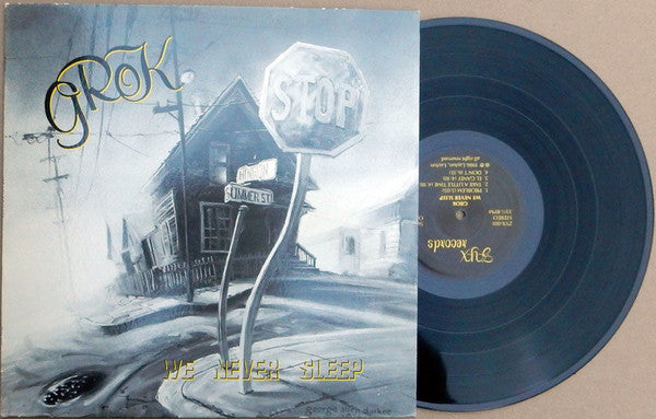 Grok (7) : We Never Sleep (LP, Album)