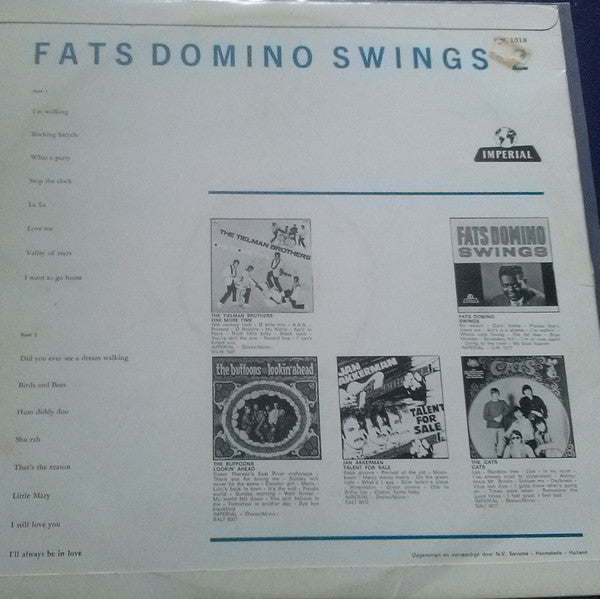 Fats Domino : Fats Domino Swings 2 - 16 Tunes (LP)