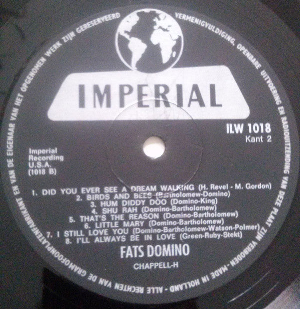 Fats Domino : Fats Domino Swings 2 - 16 Tunes (LP)