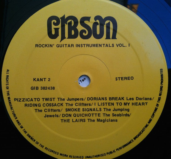 Various : Rockin' Guitar Instrumentals Vol. 1 (LP, Comp)