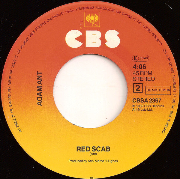 Adam Ant : Goody Two Shoes (7", Single)