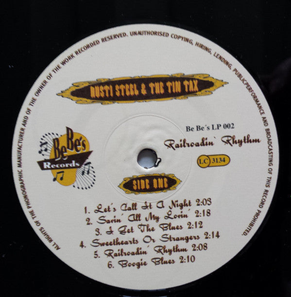 Rusti Steel & The Tin Tax : Railroadin' Rhythm (LP, Album)