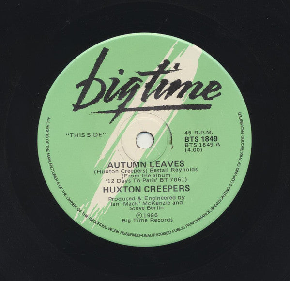 Huxton Creepers : Autumn Leaves (7", Single)