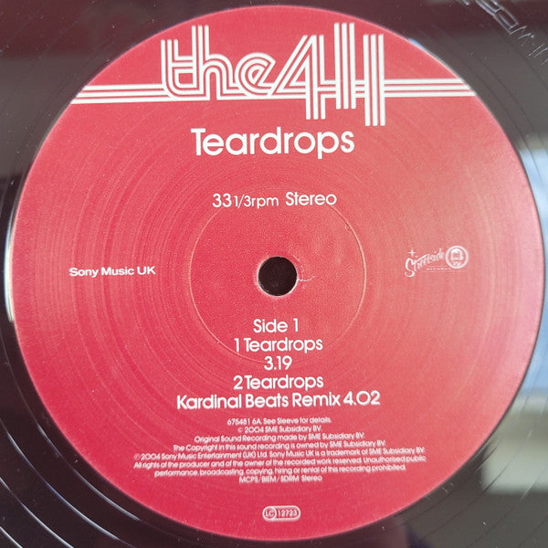 The 411 : Teardrops (12")