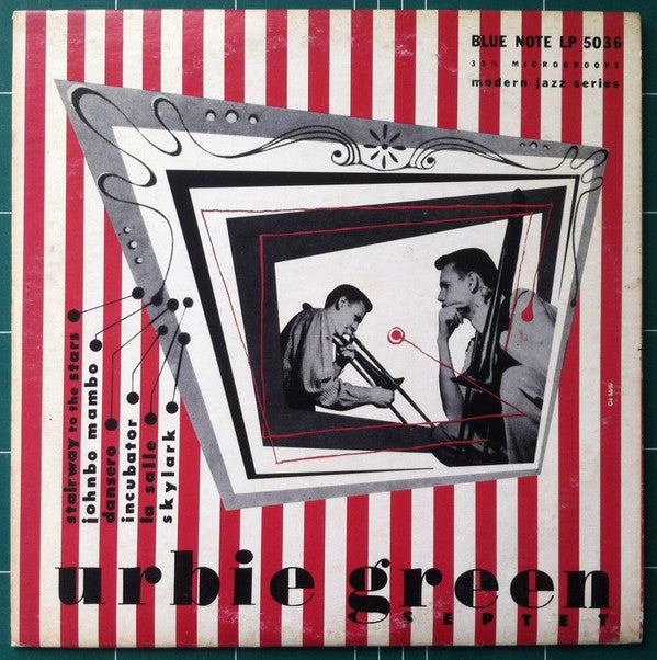 Urbie Green Septet* : New Faces - New Sounds (10", Album, Mono, RE)