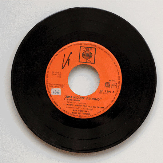 Ray Conniff & Billy Butterfield : Just Kiddin' Around (7", EP)