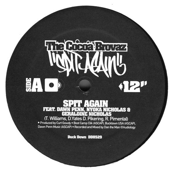 Cocoa Brovaz : Spit Again (12")