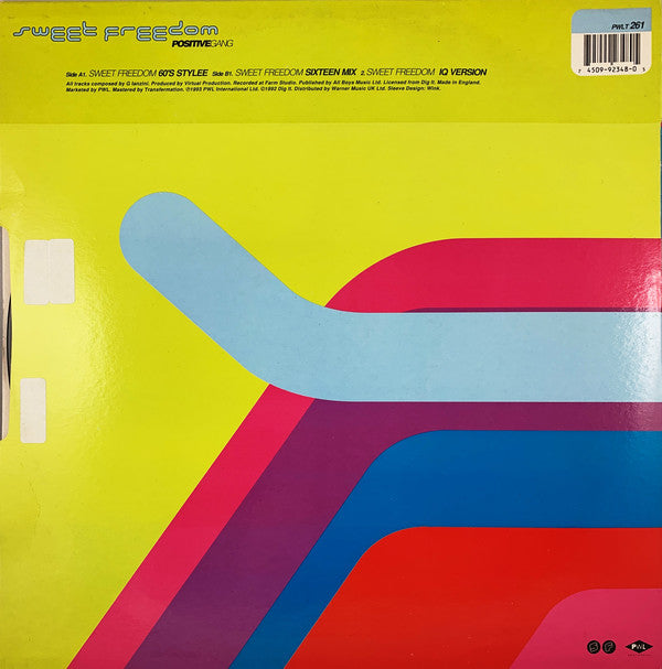 Positive Gang : Sweet Freedom (12")