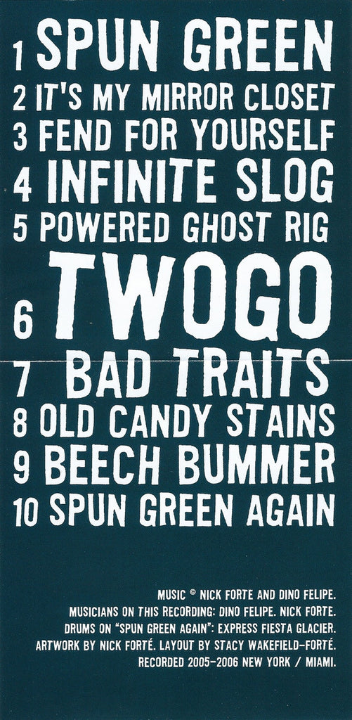 Dino Felipe + Nick Forté : Eke Out (CD, Album)