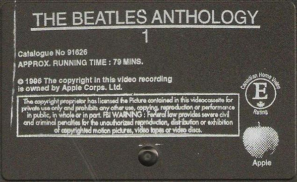 The Beatles : Anthology (8xVHS, NTSC + Box)