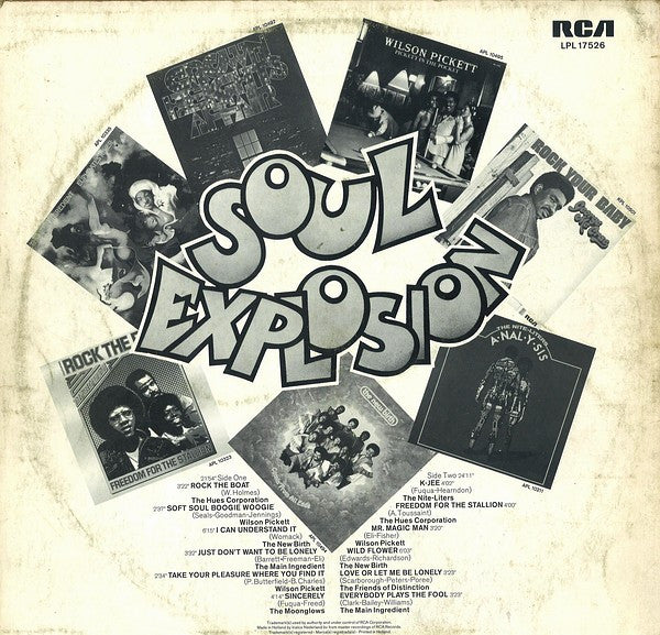 Various : Soul Explosion (LP, Comp)