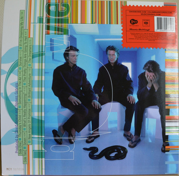 David Bowie : Hours... (LP, Album, Ltd, Num, RE, Min)