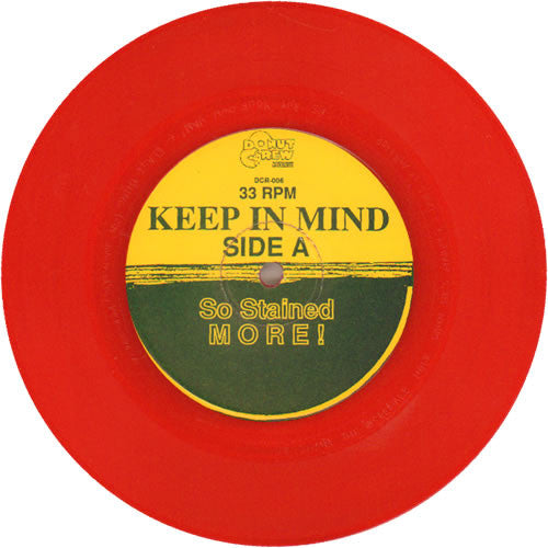 Keep In Mind : Downstairs (7", Red)