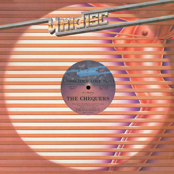 The Chequers / Jesse Green : Undecided Love Part 1 / Nice And Slow (12")