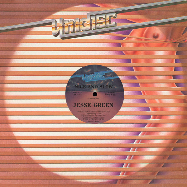 The Chequers / Jesse Green : Undecided Love Part 1 / Nice And Slow (12")