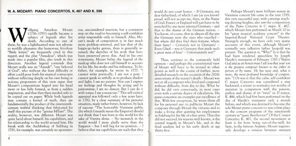 Wolfgang Amadeus Mozart, Murray Perahia, The Chamber Orchestra Of Europe : Piano Concertos No. 21, K. 467 • No. 27, K. 595 (CD, Album)