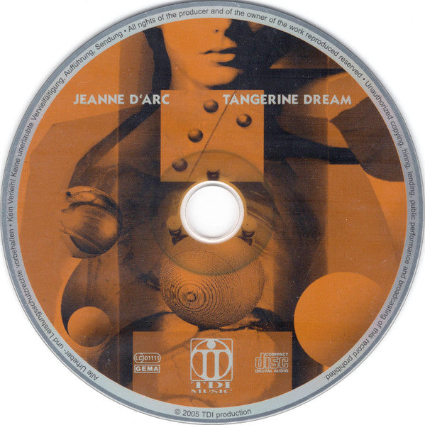 Tangerine Dream : Jeanne D'Arc - La Révolte Éternelle (CD, Album, Mixed)