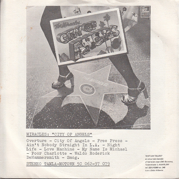 Miracles* : Love Machine (7", Single)