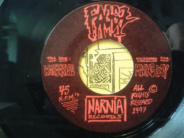 Faggz : Wah I Knee / Moving Day (7", Single, Mat)