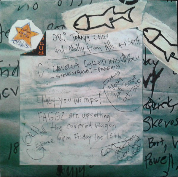 Faggz : Wah I Knee / Moving Day (7", Single, Mat)