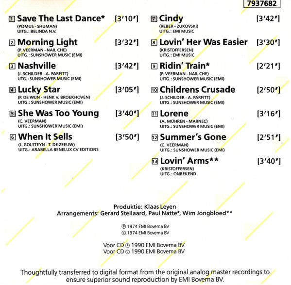 The Cats : Like The Old Days (CD, Album)