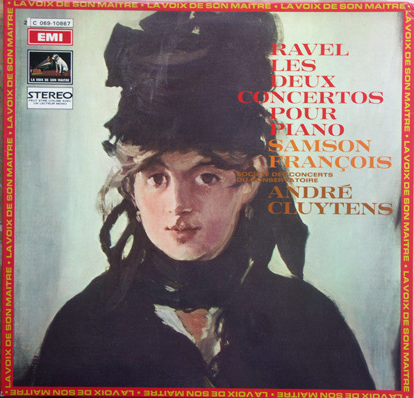 Ravel* / Samson François, Société Des Concerts Du Conservatoire*, André Cluytens : Les Deux Concertos Pour Piano (LP, RE)