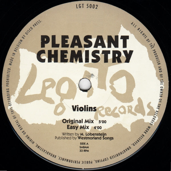 Pleasant Chemistry : Violins (12")