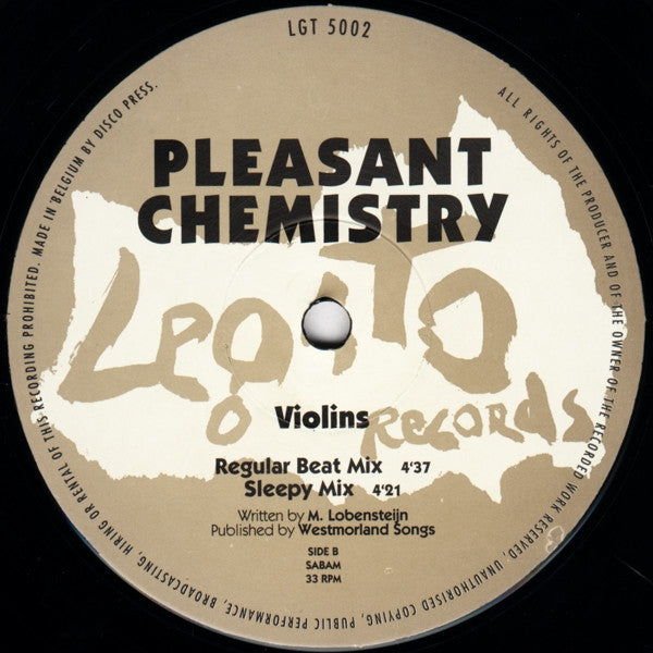 Pleasant Chemistry : Violins (12")